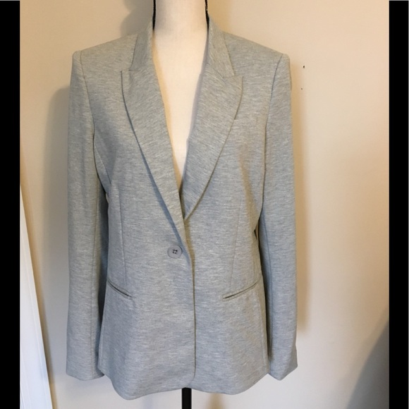 InWear Jackets & Blazers - Gray Knit Sweatshirt Blazer Jacket 14 Denmark 🇩🇰